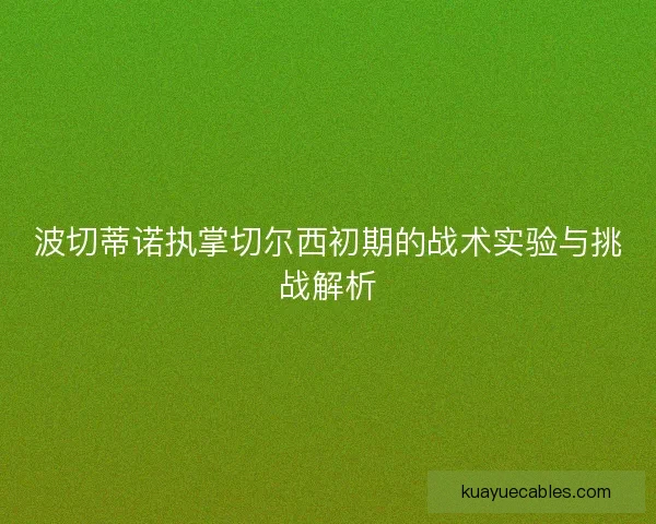 波切蒂诺执掌切尔西初期的战术实验与挑战解析